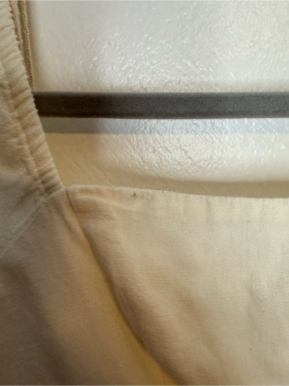 Free People Cross of Sunlight Mini Dress in ivory. - Picture 5 of 12